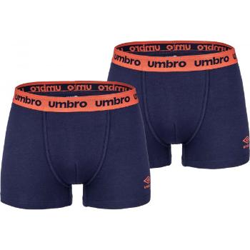 Umbro BOXER SHORT - 2 PACK Pánské boxerky, tmavě modrá, velikost S