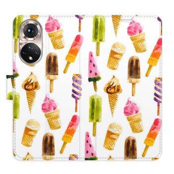 Flipové pouzdro iSaprio - Ice Cream Pattern - Honor 50 / Nova 9