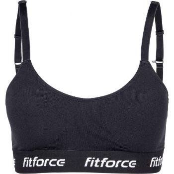 Fitforce ROSALIA Dámská fitness podprsenka, černá, velikost S
