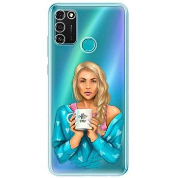 iSaprio Coffe Now - Blond pro Honor 9A (cofnoblo-TPU3-Hon9A)