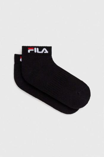 Ponožky Fila 2-pack černá barva