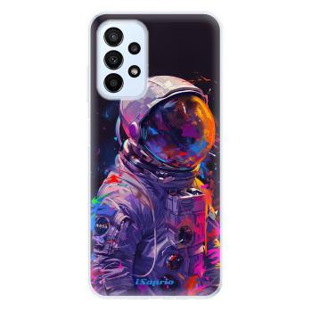 Odolné silikonové pouzdro iSaprio - Neon Astronaut - Samsung Galaxy A23 / A23 5G