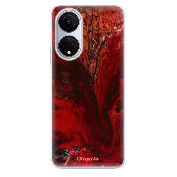 Odolné silikonové pouzdro iSaprio - RedMarble 17 - Honor X7