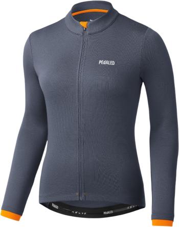 PEdALED W's Essential Merino Longsleeve Jersey - Indian Ink L