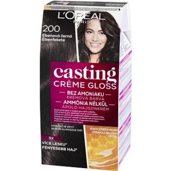 ĽORÉAL CASTING Creme Gloss 200 Ebenová černá (3600521334720)