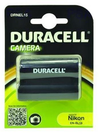 DURACELL Baterie - DRNEL15 pro Nikon EN-EL15, černá, 1400 mAh, 7.4 V