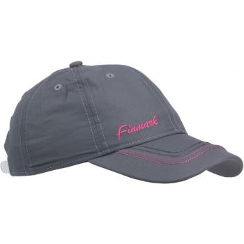 Finmark KIDS’ SUMMER CAP Letní dětská baseballová čepice, šedá, velikost UNI
