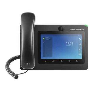 Grandstream GXV3370 [IP video-telefon s Androidem, PoE+, WiFi, 7" dotykové LCD, mini HDMI, SD card slot, USB], GXV3370