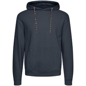 BLEND BHAVEBURY HOOD SWEATSHIRT REGULAR FIT Pánská mikina, modrá, velikost M