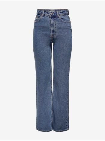 Modré dámské široké džíny ONLY Camille