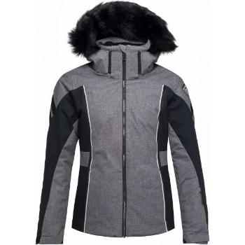Rossignol W SKI HEATHER JKT Dámská lyžařská bunda, tmavě šedá, velikost L