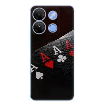 Odolné silikonové pouzdro iSaprio - Poker - Infinix Smart 7