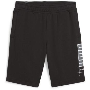 Puma ESSENTIALS + LOGO LAB SHORTS 10 Pánské teplákové kraťasy, černá, velikost