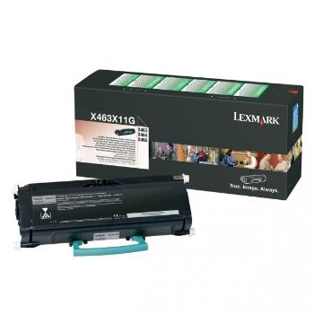 LEXMARK X463X11G - originální toner, černý, 15000 stran