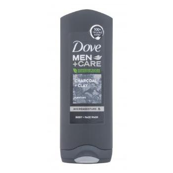 Dove Men + Care Charcoal + Clay 250 ml sprchový gel pro muže