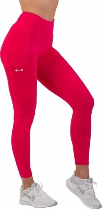 Nebbia Active High-Waist Smart Pocket Leggings Pink XS Fitness kalhoty