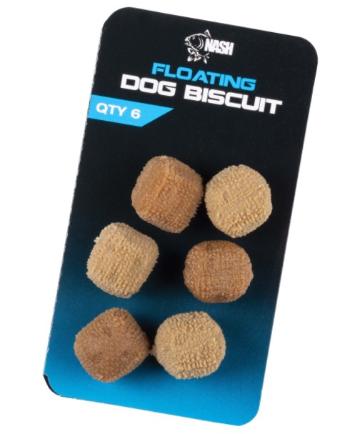 Nash umělá nástraha floating dog biscuit 13 mm 6 ks