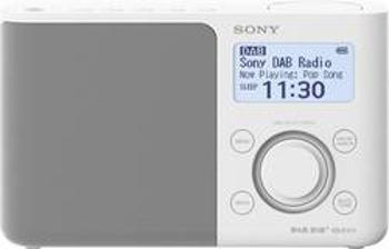 Přenosné rádio Sony XDR-S61D, AUX, bílá