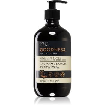 Baylis & Harding Goodness Lemongrass & Ginger přírodní tekuté mýdlo na ruce 500 ml