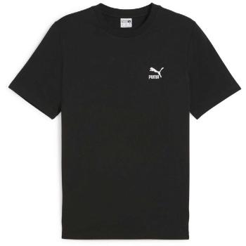 Puma CLASSICS SMALL LOGO TEE Pánské triko, černá, velikost