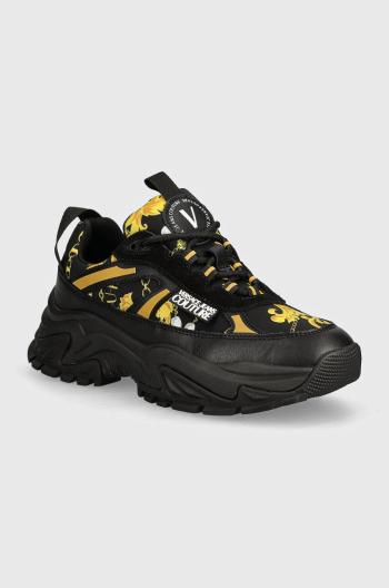 Sneakers boty Versace Jeans Couture Hiker černá barva, 77VA3SVG ZP321 G89