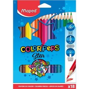 MAPED Color Peps 18 barev trojhranné (3154141832185)