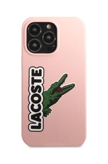 Obal na telefon Lacoste Iphone 13 Pro / 13 6,1" růžová barva