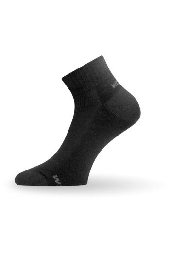 Lasting WDL 900 černé ponožky z merino vlny Velikost: (34-37) S ponožky