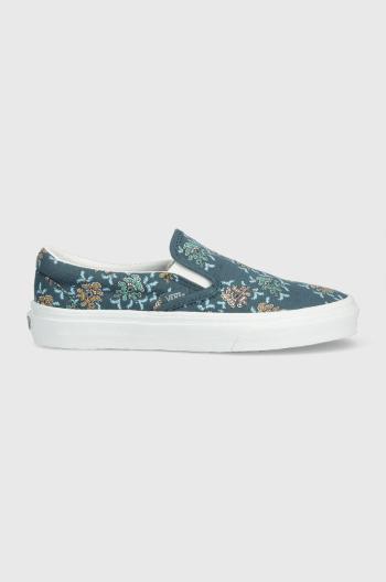 Tenisky Vans Classic Slip-On dámské, tmavomodrá barva, VN0A7Q5DTEA1