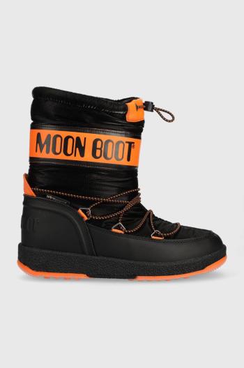 Dětské sněhule Moon Boot Moon Boot Jr Boy Sport černá barva