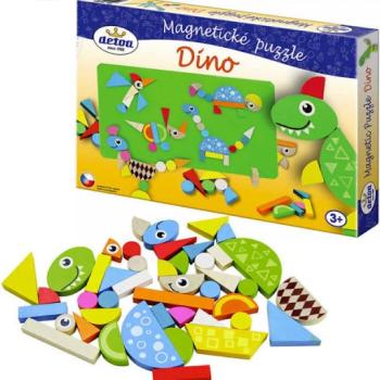 Detoa Magnetické puzzle Dino