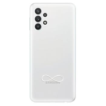 Odolné silikonové pouzdro iSaprio - čiré - Infinity - Samsung Galaxy A32