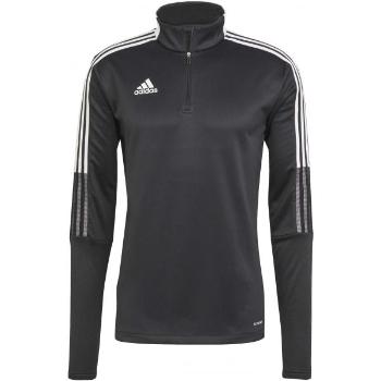 adidas TIRO 21 TOP Pánská fotbalová mikina, černá, velikost