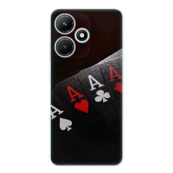 Odolné silikonové pouzdro iSaprio - Poker - Infinix Hot 30i