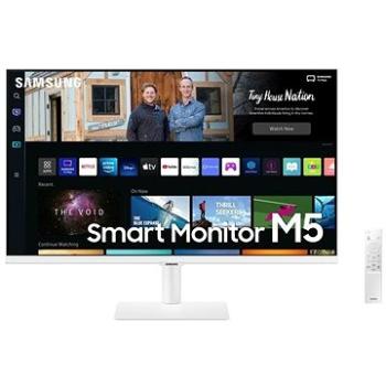 27" Samsung Smart Monitor M5 Bílá (LS27BM501EUXEN)