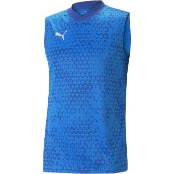 Puma TEAMCUP TRAINING JERSEY TOP Pánské fotbalové tílko, modrá, velikost