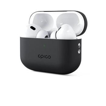 Epico silikonové pouzdro pro Airpods Pro 2 - černé (9911101300031)