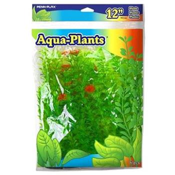 Penn Plax Umělé rostliny zelené 30,5 cm sada 6 ks (0030172071485)