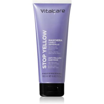 Vitalcare Professional Stop Yellow maska pro blond a šedivé vlasy 190 ml