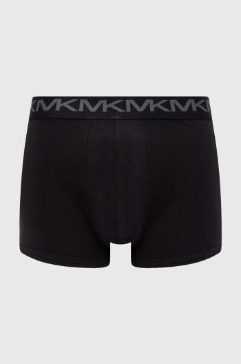 Boxerky Michael Kors 3-pack pánské, černá barva, 6BR1X10033