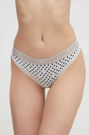 Tanga Tommy Hilfiger béžová barva