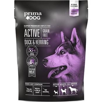 PrimaDog Kachna se sleďem bez obilovin, pro dospělé psy, 1,5 kg (6430069585806)