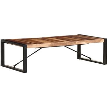 Konferenční stolek 140x70x40cm masivní dřevo sheeshamový povrch (321586)