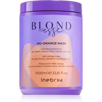 Inebrya BLONDesse No-Orange Mask maska na vlasy neutralizující mosazné podtóny 1000 ml