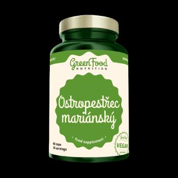 GreenFood Nutrition Ostropestřec mariánský 60 kapslí