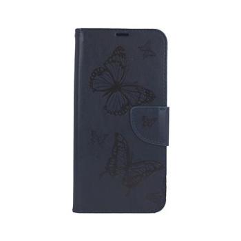 TopQ Samsung A52 knížkové Butterfly modré tmavé 62471 (Sun-62471)