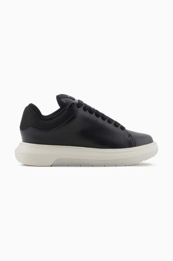 Sneakers boty Emporio Armani černá barva, X4X649 XR072 00002