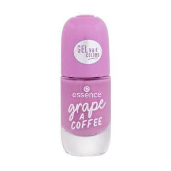 Essence Gel Nail Colour 8 ml lak na nehty pro ženy 44 Grape A Coffee