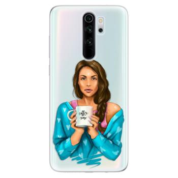 Odolné silikonové pouzdro iSaprio - Coffe Now - Brunette - Xiaomi Redmi Note 8 Pro