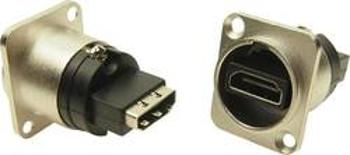 XLR adaptér HDMI A zásuvka ⇔ HDMI A adaptér, vestavný Cliff 1 ks